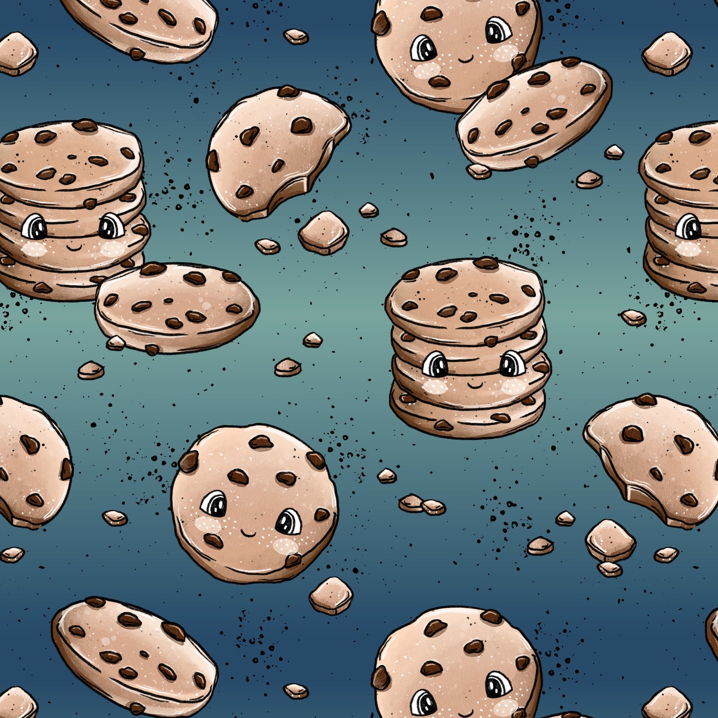 Cookies blau