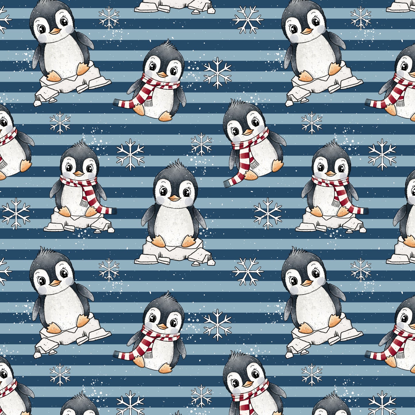 Pinguin blau