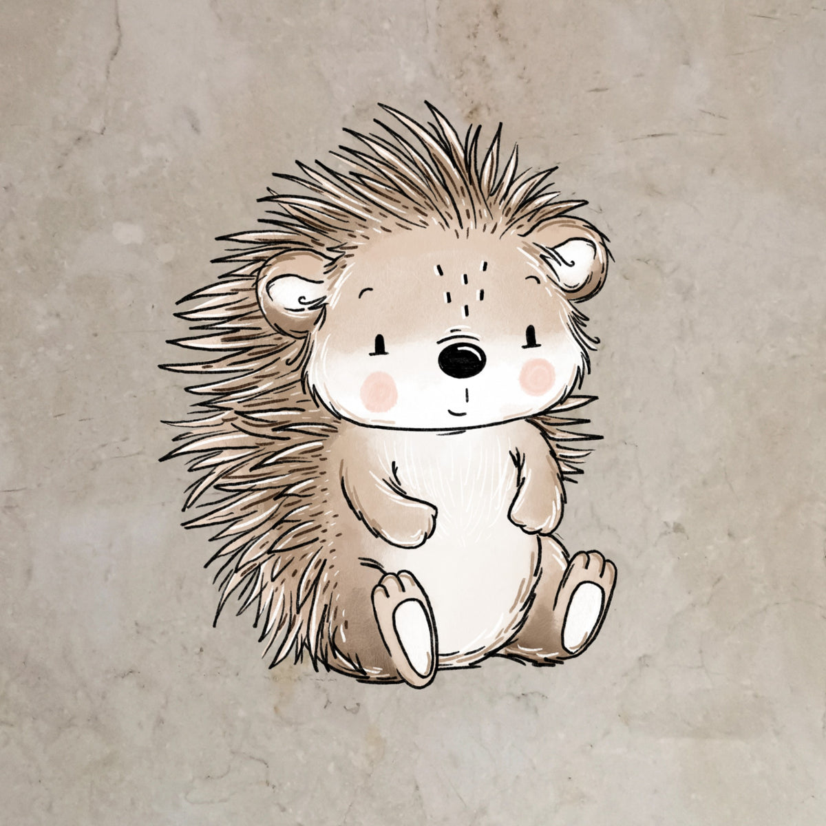 Bügelbild WaldtierTeam Igel