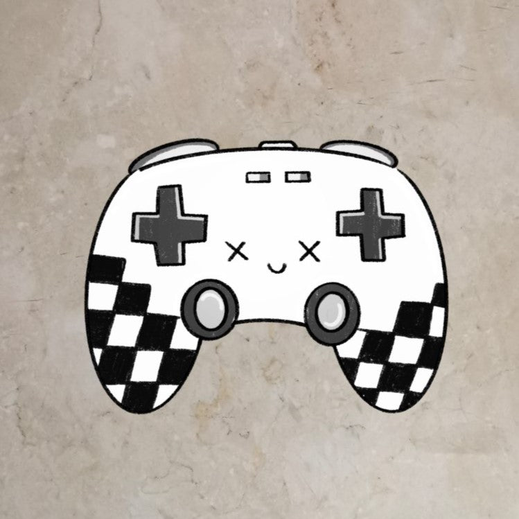Bügelbild Controller (Gamer)