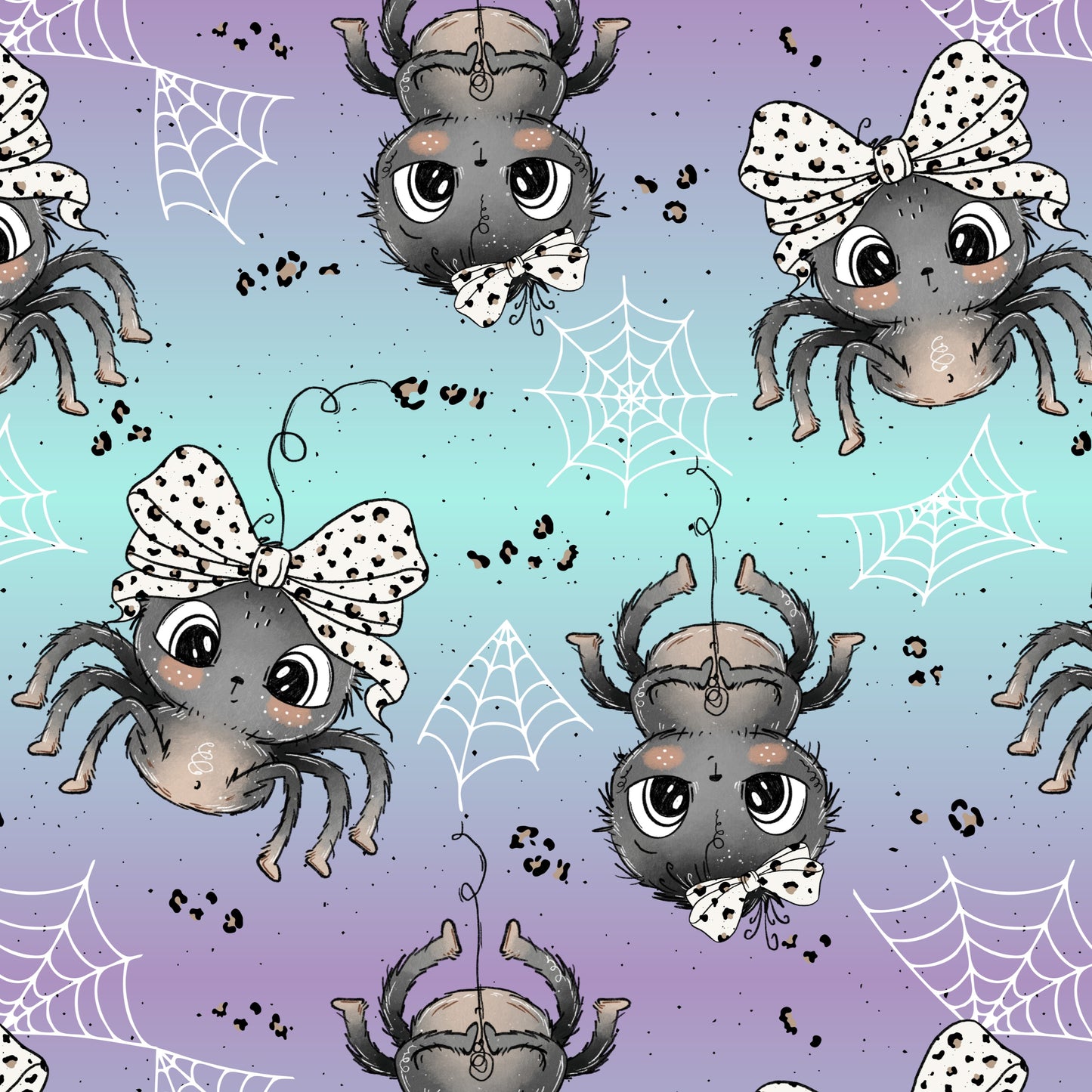 Spinne Lilaverlauf