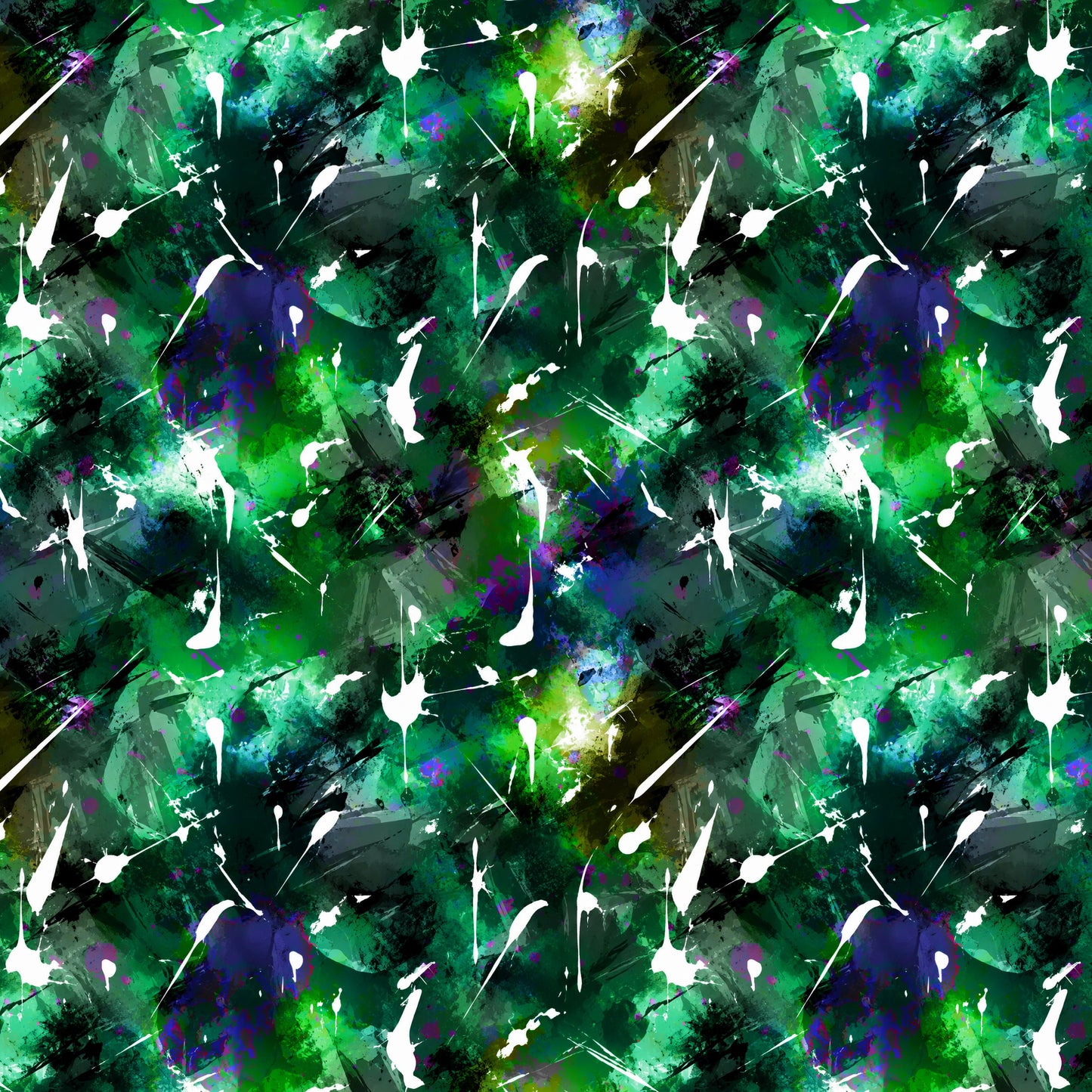 Splashaction Grün