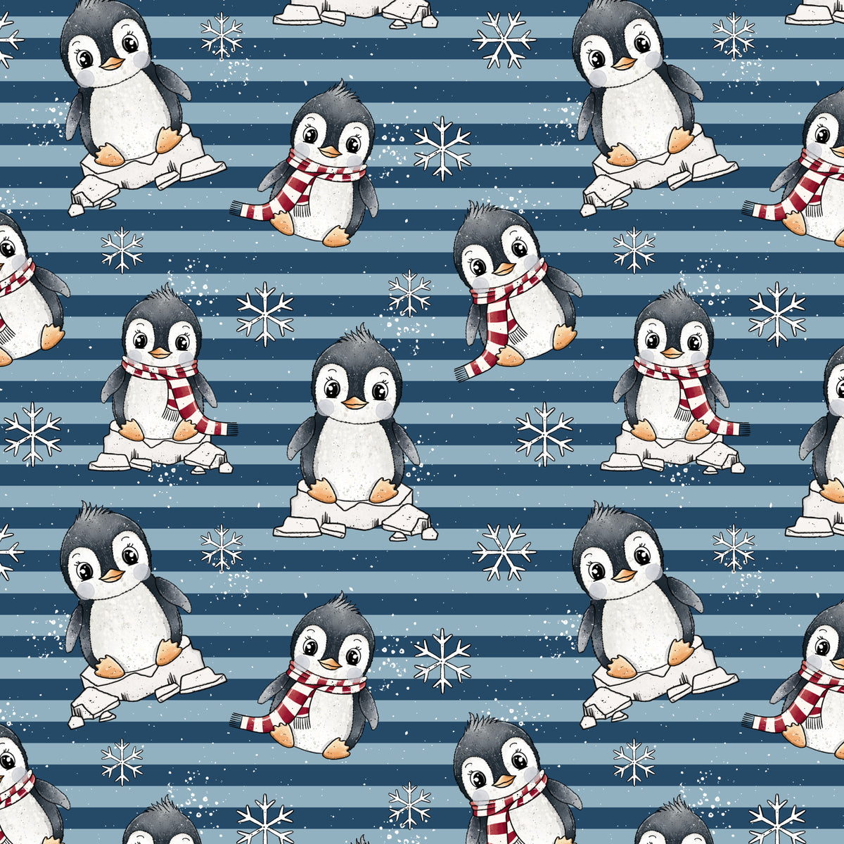 Pinguin blau