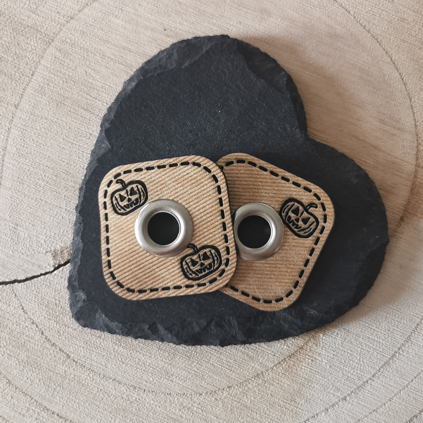 Ösenpatch Kürbisse