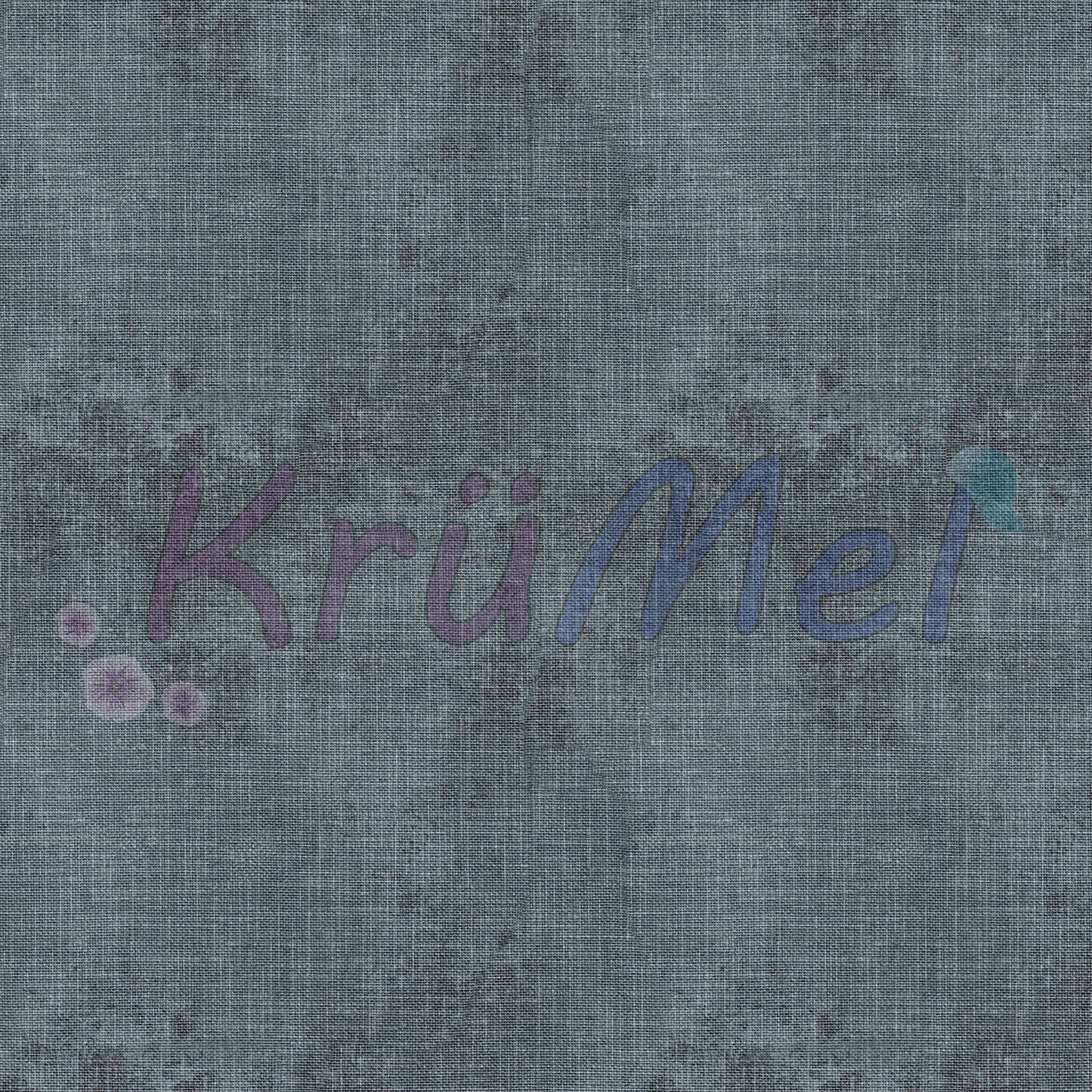 Jersey Leinengrunge denimblau