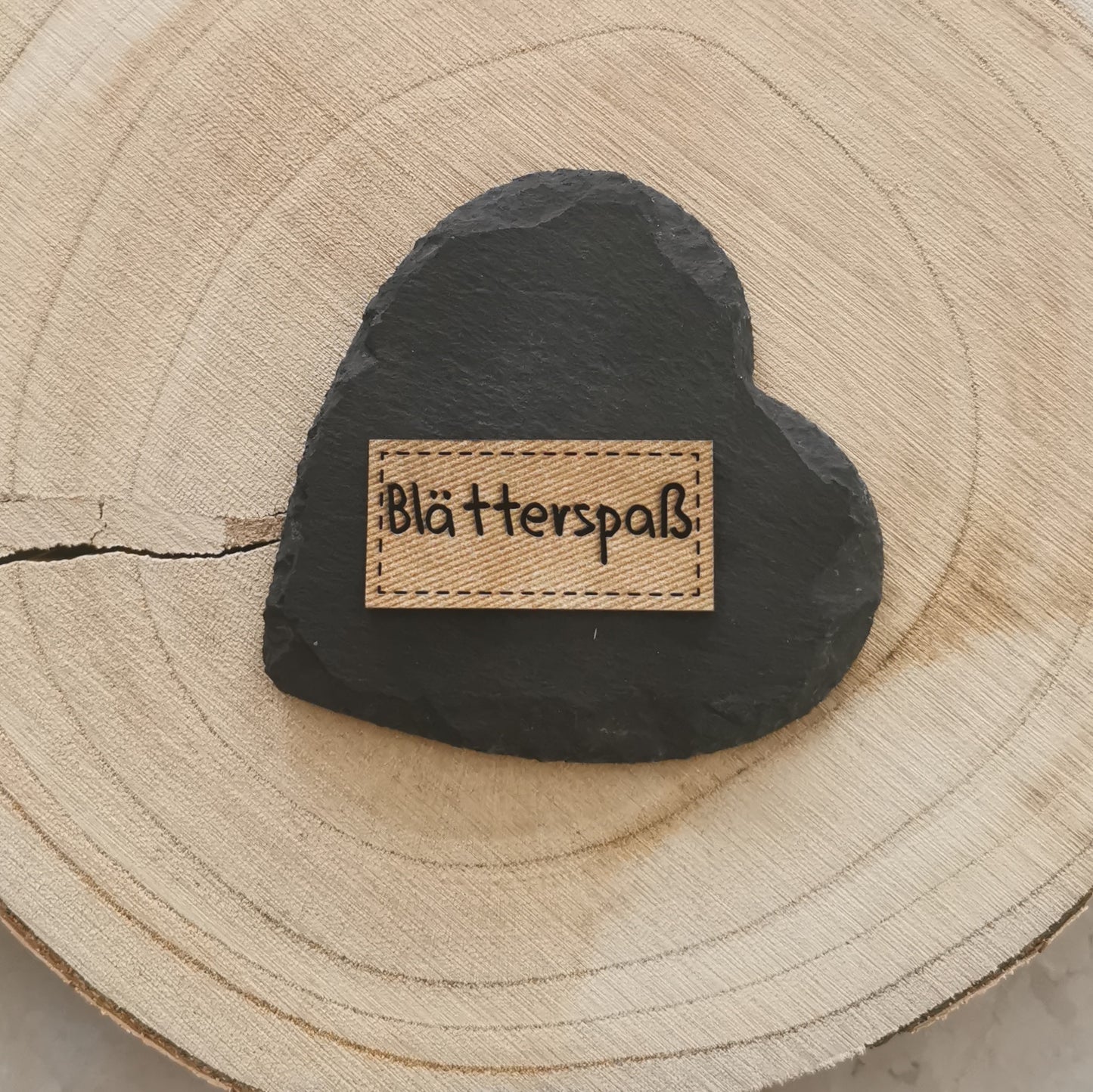 Label Blätterspaß