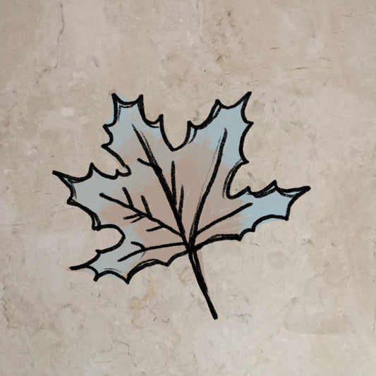 Bügelbild Drachenherbst Ahorn
