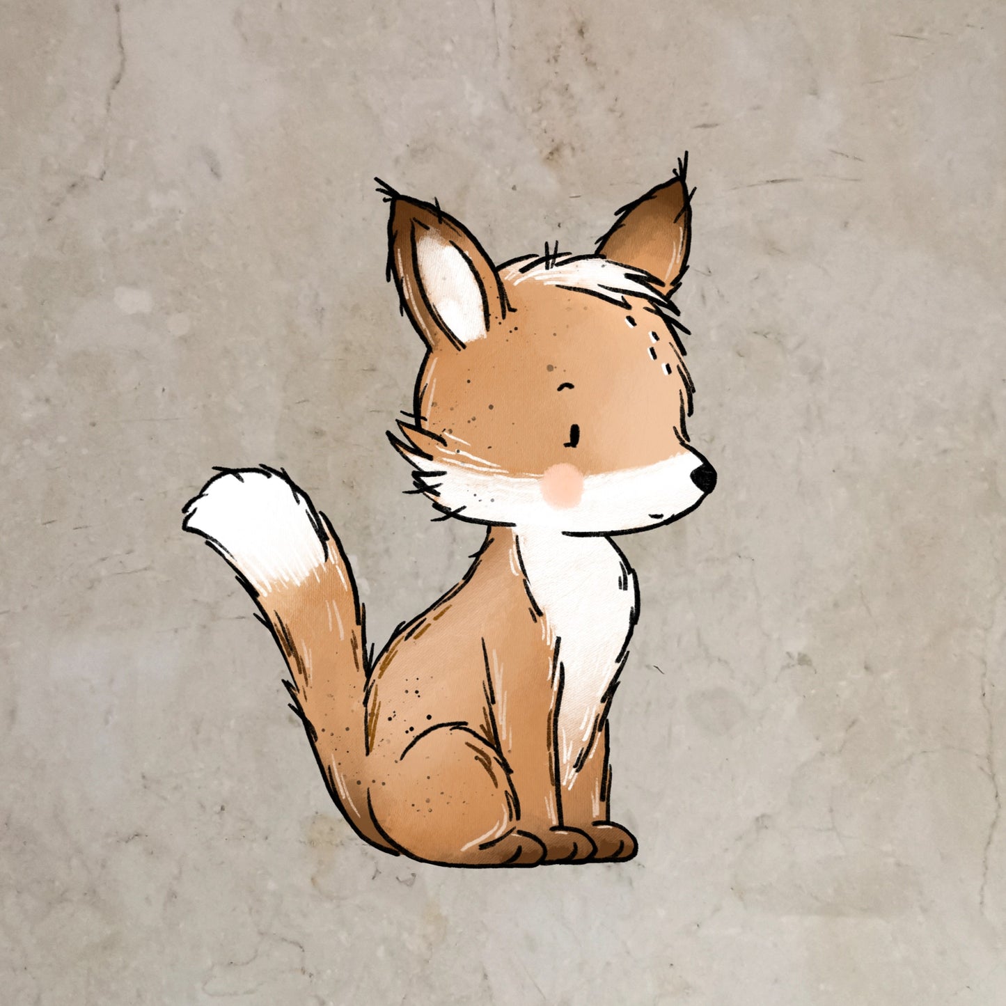 Bügelbild WaldtierTeam Fuchs