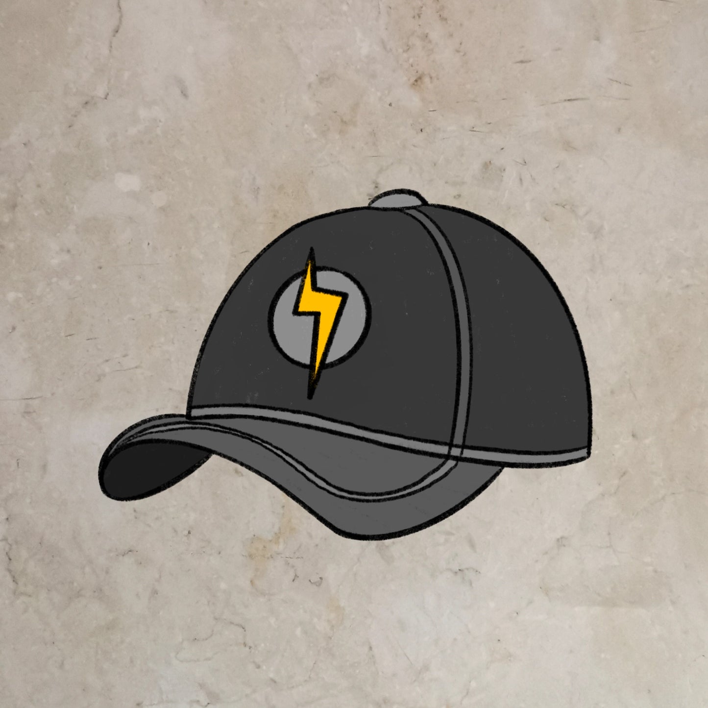 Bügelbild Cappy (Gamer)