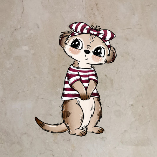 Bügelbild KarlBruder Nice stehend beere