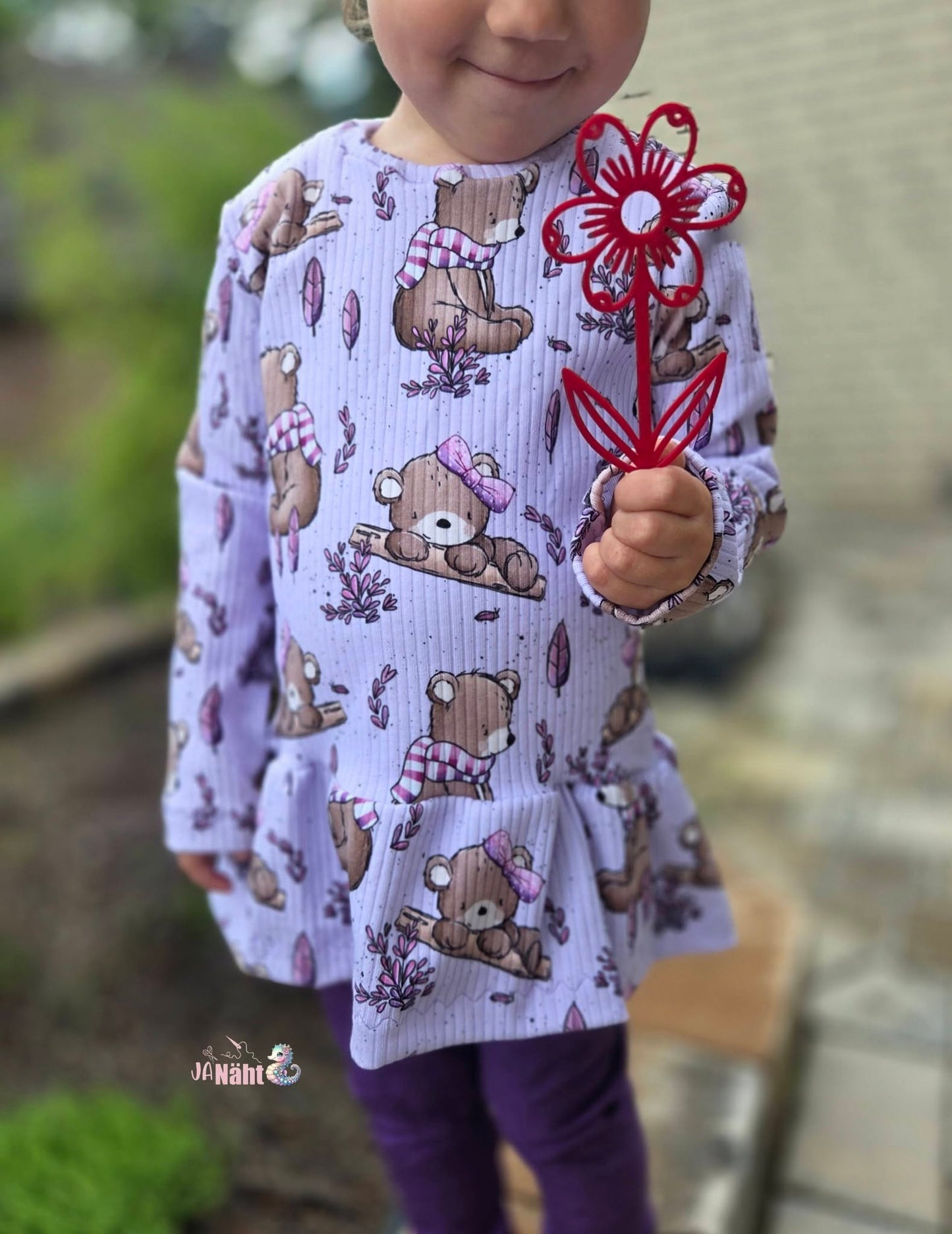 3D-Deko-Set Blumen 7-teilig
