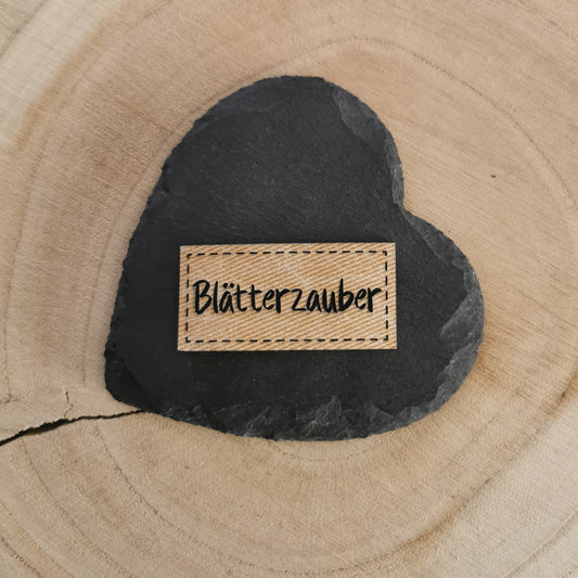Label Blätterzauber