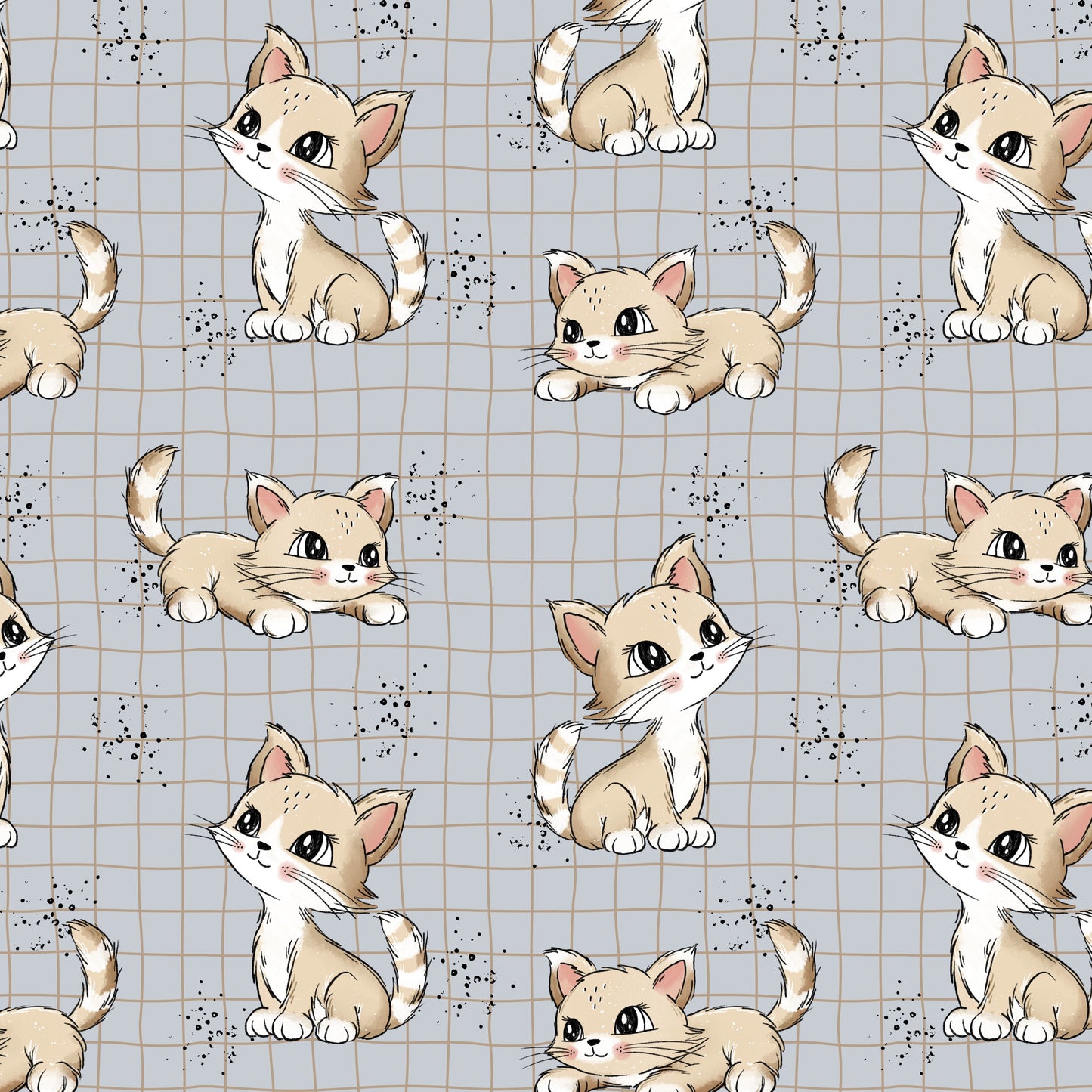 Jersey Kitty Grau